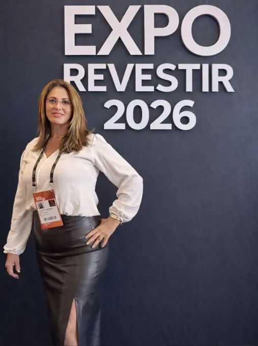 Lu Costa na Expo Revestir 2026